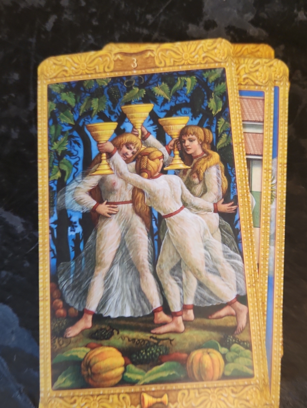 NWOT Mystical Tarot Deck - Blue Illustrated Box - Picture 6 of 8